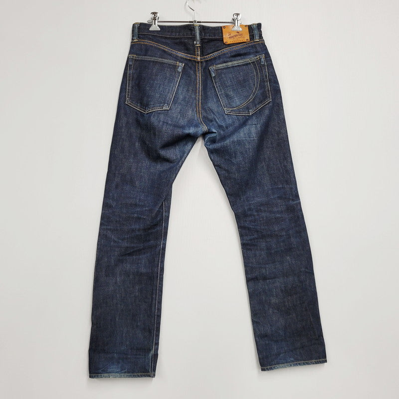 【中古品】【メンズ】 MOMOTARO JEANS 桃太郎 ジーンズ G014-MB 銅丹レーベル DENIM PANTS デニム パンツ ズボン ボトムス 156-250907-ya-23-izu サイズ：30 カラー：インディゴ 万代Net店
