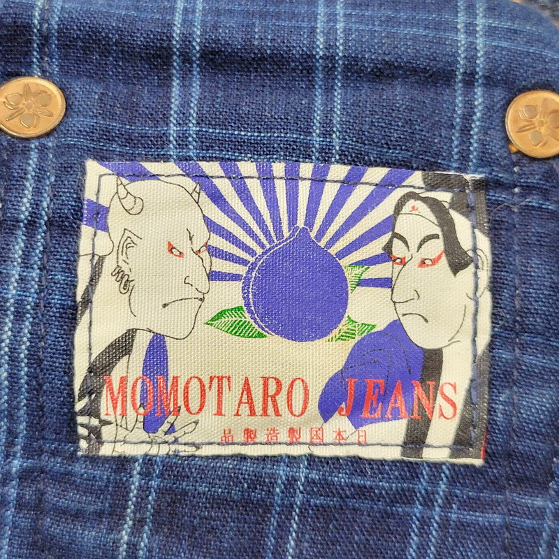 【中古品】【メンズ】 MOMOTARO JEANS 桃太郎 ジーンズ G014-MB 銅丹レーベル DENIM PANTS デニム パンツ ズボン ボトムス 156-250907-ya-23-izu サイズ：30 カラー：インディゴ 万代Net店