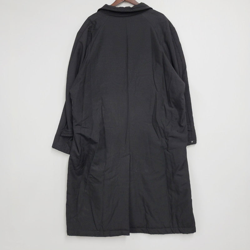 【現状渡し品】【メンズ】 Y’s for men ワイズフォーメン SILK LONG COAT MI-C01-401 シルク ロングコート 茶タグ アウター 140-250907-as-01-izu サイズ：M カラー：ブラック 万代Net店