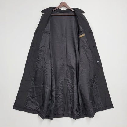 【現状渡し品】【メンズ】 Y’s for men ワイズフォーメン SILK LONG COAT MI-C01-401 シルク ロングコート 茶タグ アウター 140-250907-as-01-izu サイズ：M カラー：ブラック 万代Net店