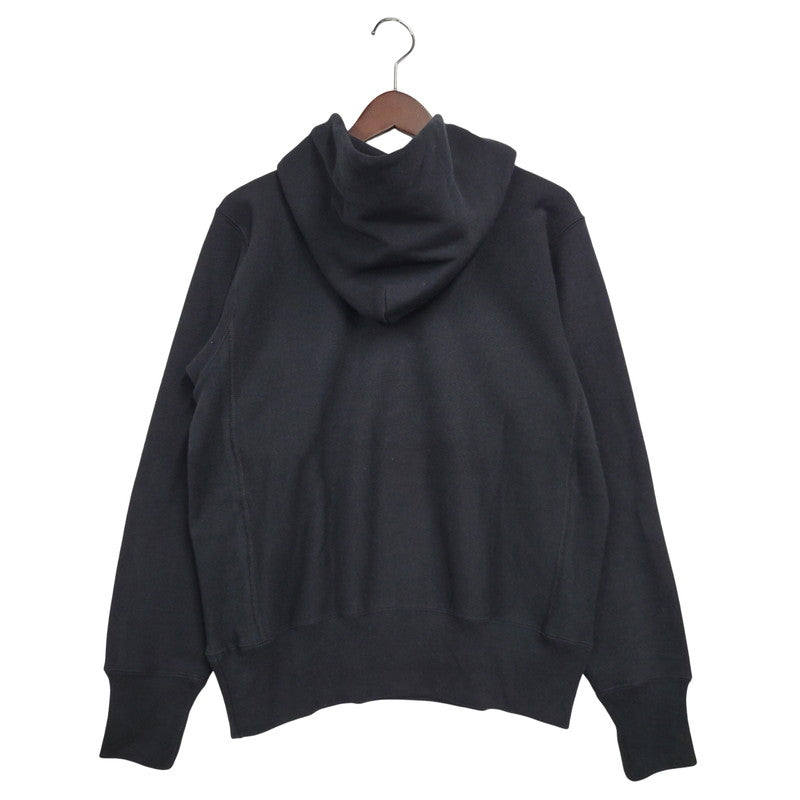 【中古品】【メンズ】 Champion チャンピオン C3-A122 青単色タグ REVERSE WEAVE POMONOK HOODED SWEATSHIRT リバースウィーブ ポモノク フーデッド スウェットシャツ トップス 長袖 148-250911-cs-04-izu サイズ：M カラー：ブラック 万代Net店