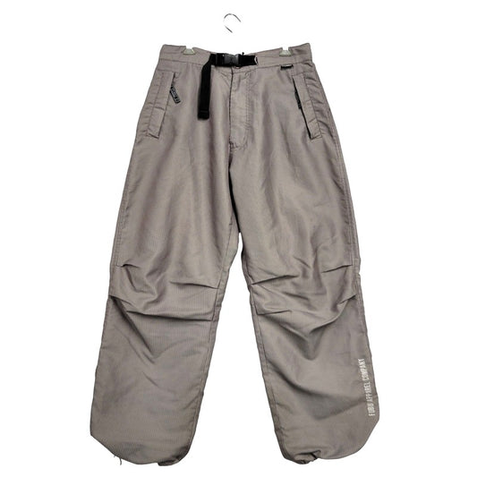 【中古品】【メンズ】 FUBU APPAREL COMPANY フブ NYLON WIDE PANTS ナイロン ワイド パンツ ボトムス 157-250911-as-12-izu サイズ：30 カラー：ブラウン系 万代Net店