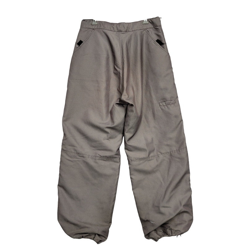 【中古品】【メンズ】 FUBU APPAREL COMPANY フブ NYLON WIDE PANTS ナイロン ワイド パンツ ボトムス 157-250911-as-12-izu サイズ：30 カラー：ブラウン系 万代Net店