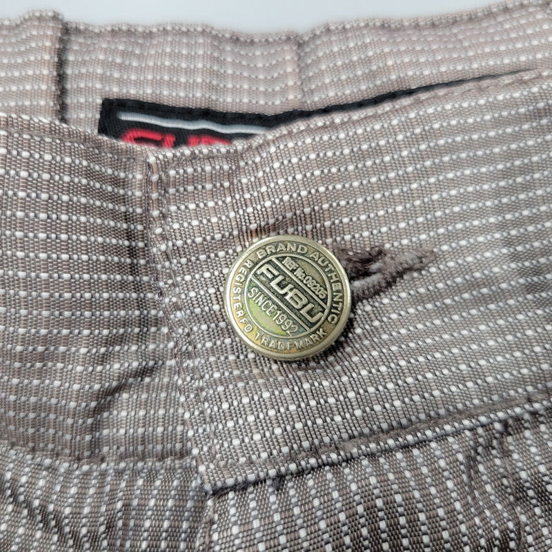 【中古品】【メンズ】 FUBU APPAREL COMPANY フブ NYLON WIDE PANTS ナイロン ワイド パンツ ボトムス 157-250911-as-12-izu サイズ：30 カラー：ブラウン系 万代Net店