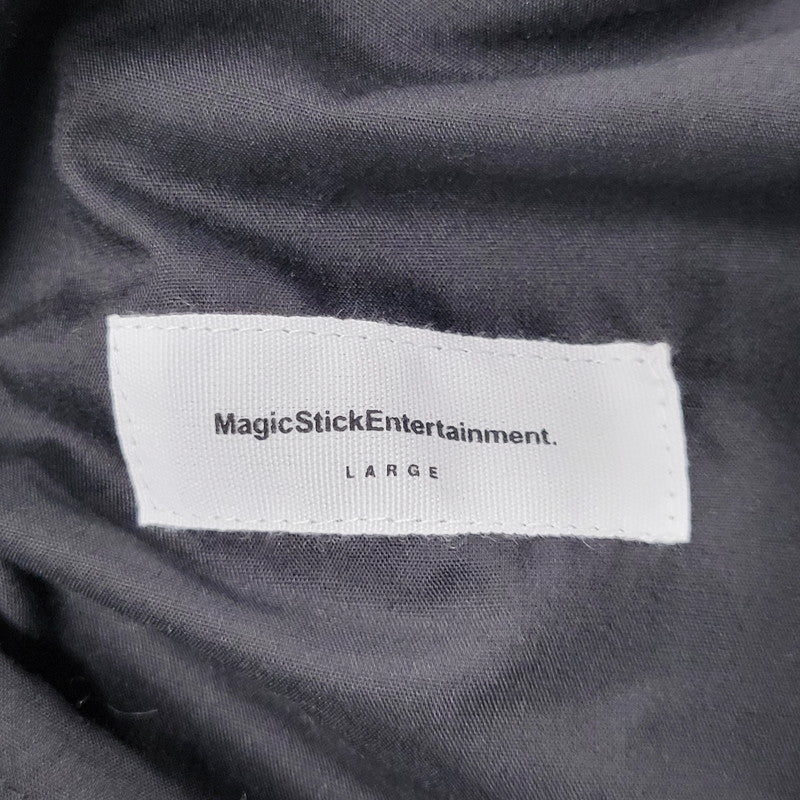 【中古美品】【メンズ】 MAGIC STICK マジックスティック 24AW SYNTHETIC シンセティック LEATHER WIDE レザー ワイド BDU PANTS パンツ ズボン ボトムス 153-250907-ya-25-izu サイズ：L カラー：グレージュ 万代Net店