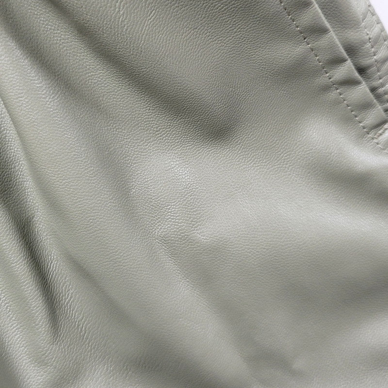 【中古美品】【メンズ】 MAGIC STICK マジックスティック 24AW SYNTHETIC シンセティック LEATHER WIDE レザー ワイド BDU PANTS パンツ ズボン ボトムス 153-250907-ya-25-izu サイズ：L カラー：グレージュ 万代Net店