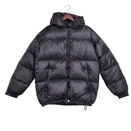【中古品】【メンズ】 A BATHING APE アベイシングエイプ SHARK RELAXED FIT DOWN JACKET 001DNK801002M 0ZXDNM144002N シャーク リラックス フィット ダウンジャケット アウター 142-250907-as-04-izu サイズ：L カラー：ブラック 万代Net店
