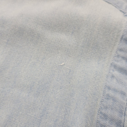 【中古品】【メンズ】 RALPH LAUREN ラルフローレン 90S POLO BEAR EMBROIDERY LS CHAMBRAY SHIRT 90年代 ポロベアー エンブロイダリー ロングスリーブ シャンブレーシャツ トップス 長袖　 146-250911-cs-01-izu サイズ：S カラー：ライトブルー 万代Net店