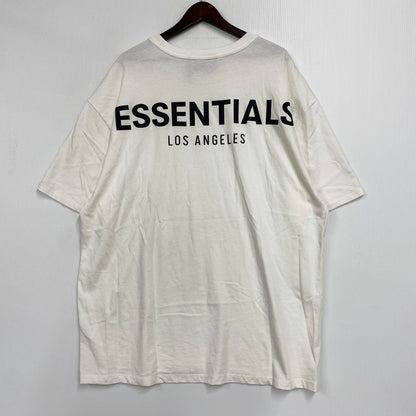 【中古品】【メンズ】 FOG ESSENTIALS エフオージーエッセンシャルズ BACK LOGO SS T-SHIRT バックロゴ ショートスリーブ Tシャツ 半袖 トップス 142-250911-as-22-izu サイズ：XL カラー：ホワイト 万代Net店