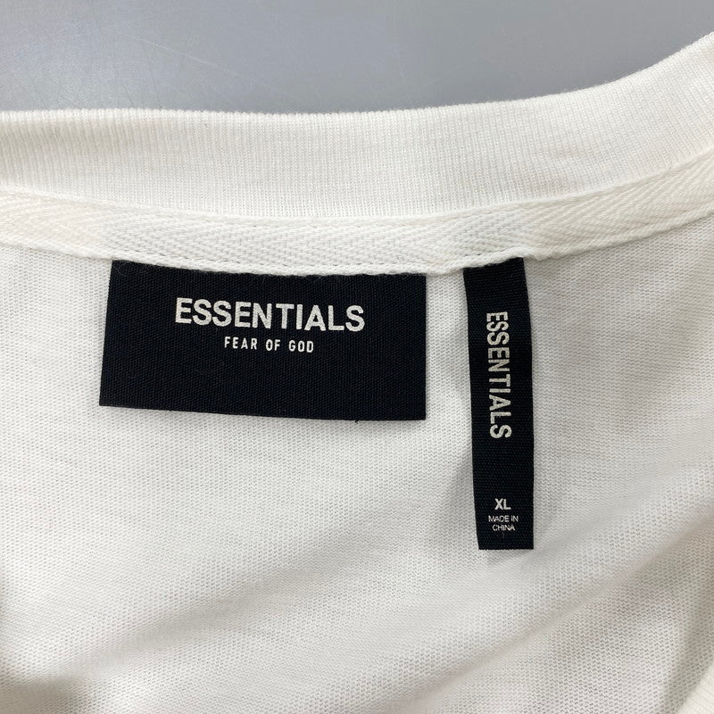 【中古品】【メンズ】 FOG ESSENTIALS エフオージーエッセンシャルズ BACK LOGO SS T-SHIRT バックロゴ ショートスリーブ Tシャツ 半袖 トップス 142-250911-as-22-izu サイズ：XL カラー：ホワイト 万代Net店