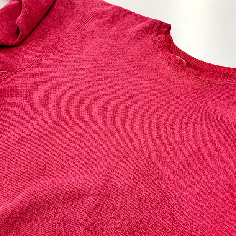 【現状渡し品】【メンズ】 Champion チャンピオン REVERSE WEAVE SWEATSHIRT リバースウィーブ スウェットシャツ USA製 刺繍タグ トレーナー 長袖 トップス 146-250918-as-20-izu サイズ：L カラー：ピンク 万代Net店