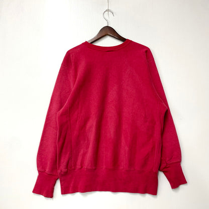 【現状渡し品】【メンズ】 Champion チャンピオン REVERSE WEAVE SWEATSHIRT リバースウィーブ スウェットシャツ USA製 刺繍タグ トレーナー 長袖 トップス 146-250918-as-20-izu サイズ：L カラー：ピンク 万代Net店