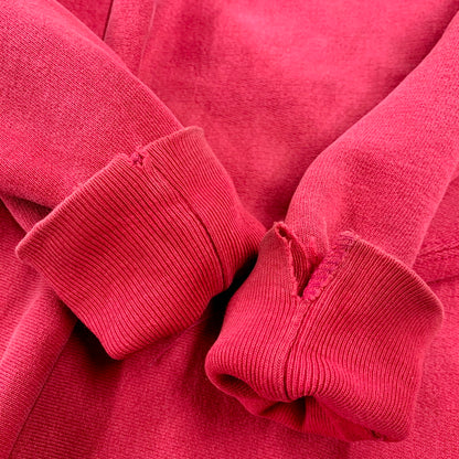 【現状渡し品】【メンズ】 Champion チャンピオン REVERSE WEAVE SWEATSHIRT リバースウィーブ スウェットシャツ USA製 刺繍タグ トレーナー 長袖 トップス 146-250918-as-20-izu サイズ：L カラー：ピンク 万代Net店