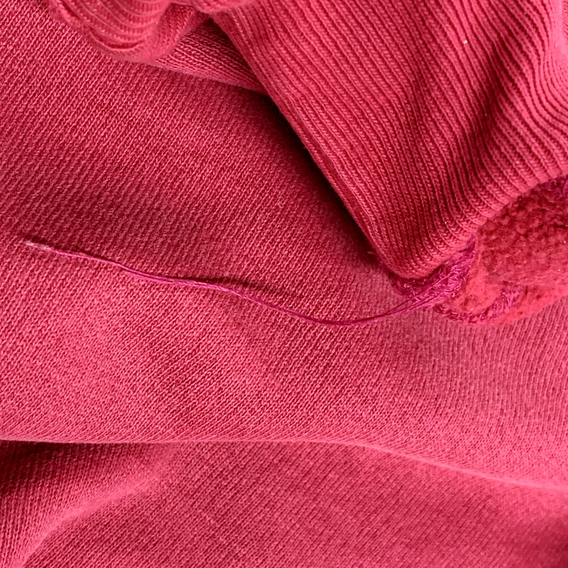 【現状渡し品】【メンズ】 Champion チャンピオン REVERSE WEAVE SWEATSHIRT リバースウィーブ スウェットシャツ USA製 刺繍タグ トレーナー 長袖 トップス 146-250918-as-20-izu サイズ：L カラー：ピンク 万代Net店