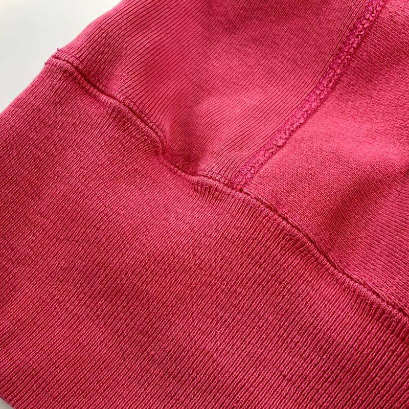 【現状渡し品】【メンズ】 Champion チャンピオン REVERSE WEAVE SWEATSHIRT リバースウィーブ スウェットシャツ USA製 刺繍タグ トレーナー 長袖 トップス 146-250918-as-20-izu サイズ：L カラー：ピンク 万代Net店