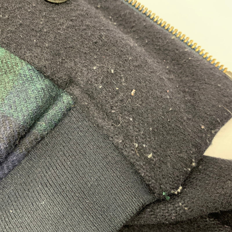 【中古品】【メンズ】 Polo by Ralph Lauren ポロバイラルフローレン CHECK LINER WOOL HARRINGTON JACKET チェック ライナー ウール ハリントン ジャケット アウター 146-250908-as-13-izu サイズ：M カラー：ブラック 万代Net店