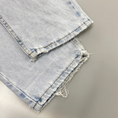 【現状渡し品】【メンズ】 LEVI'S SILVER TAB リーバイス シルバータブ LOOSE DENIM PANTS 10664-0704 ルーズ デニムパンツ USA製 刻印532 ジーンズ ボトムス 157-250911-as-14-izu サイズ：M カラー：ライトインディゴ 万代Net店