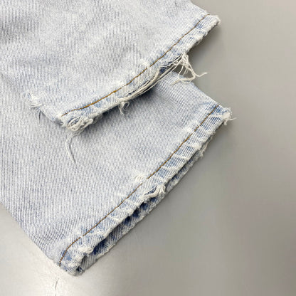 【現状渡し品】【メンズ】 LEVI'S SILVER TAB リーバイス シルバータブ LOOSE DENIM PANTS 10664-0704 ルーズ デニムパンツ USA製 刻印532 ジーンズ ボトムス 157-250911-as-14-izu サイズ：M カラー：ライトインディゴ 万代Net店