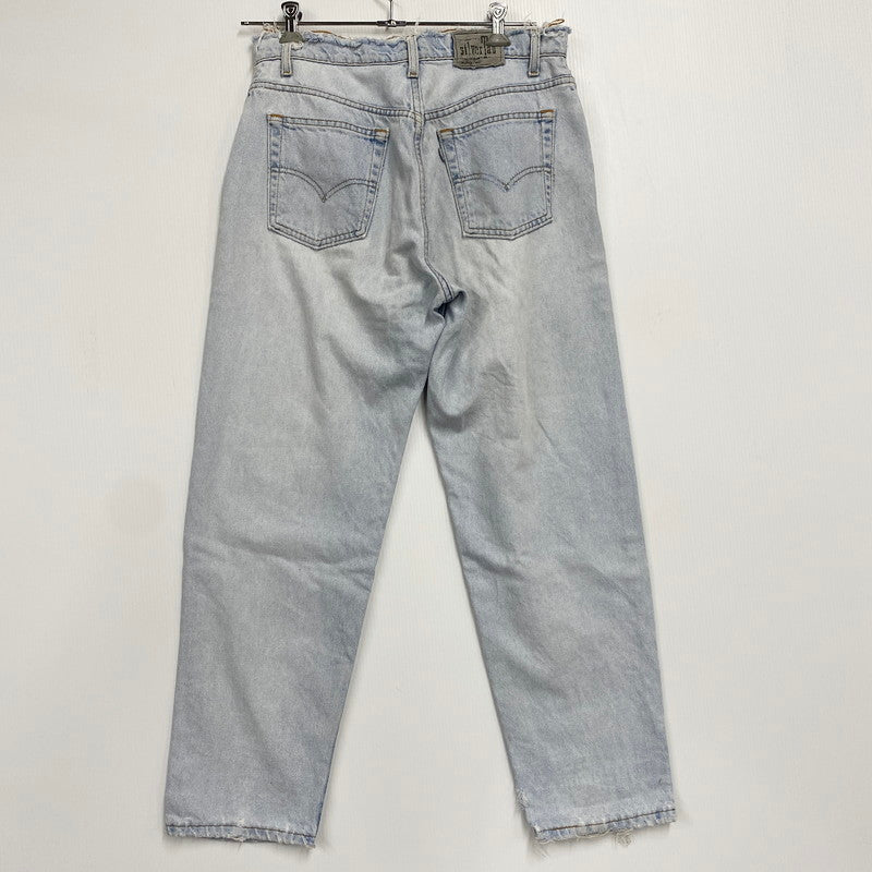 【現状渡し品】【メンズ】 LEVI'S SILVER TAB リーバイス シルバータブ LOOSE DENIM PANTS 10664-0704 ルーズ デニムパンツ USA製 刻印532 ジーンズ ボトムス 157-250911-as-14-izu サイズ：M カラー：ライトインディゴ 万代Net店
