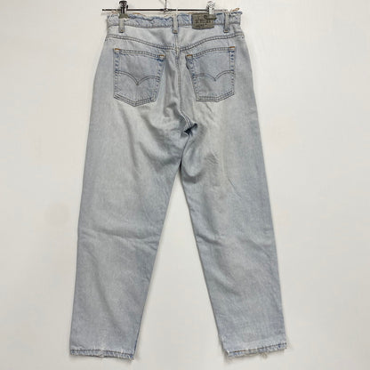 【現状渡し品】【メンズ】 LEVI'S SILVER TAB リーバイス シルバータブ LOOSE DENIM PANTS 10664-0704 ルーズ デニムパンツ USA製 刻印532 ジーンズ ボトムス 157-250911-as-14-izu サイズ：M カラー：ライトインディゴ 万代Net店