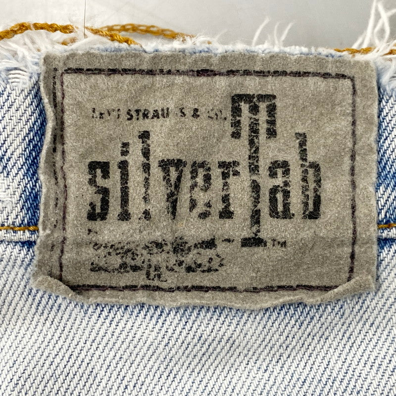 【現状渡し品】【メンズ】 LEVI'S SILVER TAB リーバイス シルバータブ LOOSE DENIM PANTS 10664-0704 ルーズ デニムパンツ USA製 刻印532 ジーンズ ボトムス 157-250911-as-14-izu サイズ：M カラー：ライトインディゴ 万代Net店