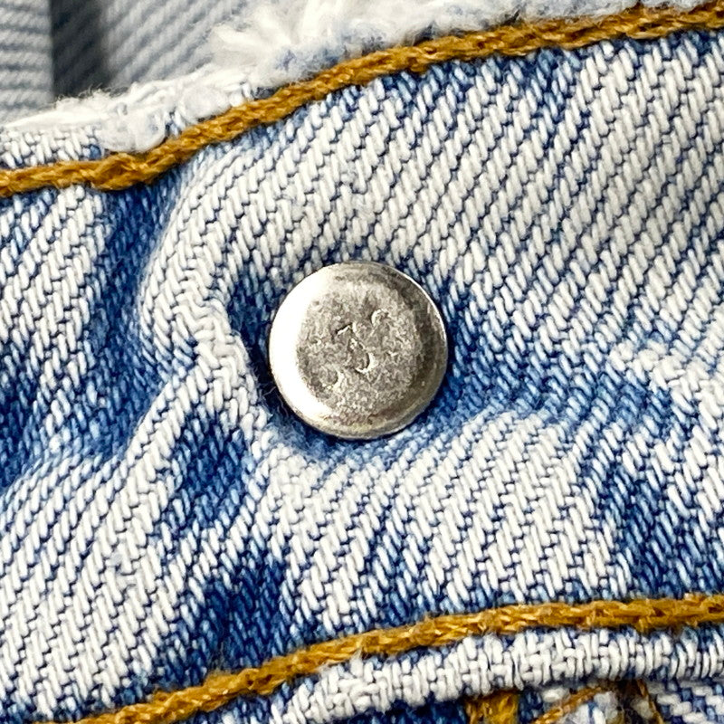 【現状渡し品】【メンズ】 LEVI'S SILVER TAB リーバイス シルバータブ LOOSE DENIM PANTS 10664-0704 ルーズ デニムパンツ USA製 刻印532 ジーンズ ボトムス 157-250911-as-14-izu サイズ：M カラー：ライトインディゴ 万代Net店