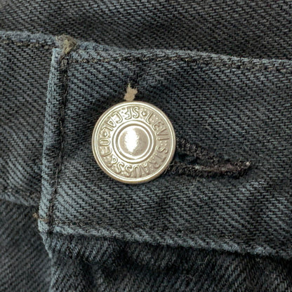 【中古品】Levi's リーバイス 501-0165 刻印252 501 BLACK DENIM PANTS ブラックデニムパンツ ジーンズ ボトムス 157-250908-km-02-izu サイズ：W32 カラー：ブラック 万代Net店