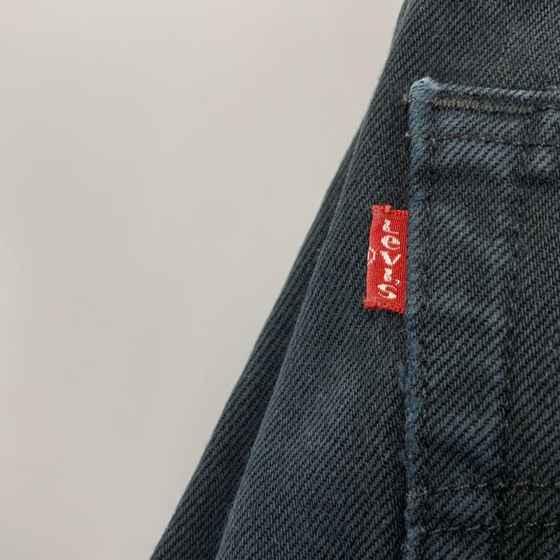 【中古品】Levi's リーバイス 501-0165 刻印252 501 BLACK DENIM PANTS ブラックデニムパンツ ジーンズ ボトムス 157-250908-km-02-izu サイズ：W32 カラー：ブラック 万代Net店