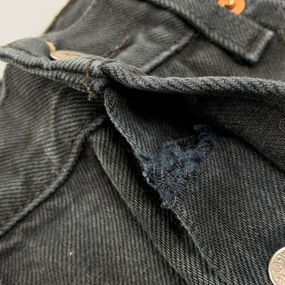 【中古品】Levi's リーバイス 501-0165 刻印252 501 BLACK DENIM PANTS ブラックデニムパンツ ジーンズ ボトムス 157-250908-km-02-izu サイズ：W32 カラー：ブラック 万代Net店