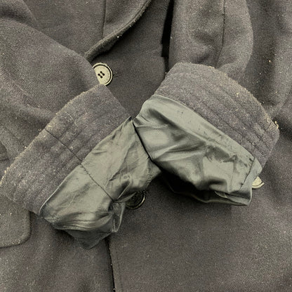 【現状渡し品】【メンズ】 Barbour バーブァー PEA COAT SHORT 61034 ピーコート ショート ジャケット アウター 144-250908-as-09-izu サイズ：46/56 カラー：ネイビー 万代Net店