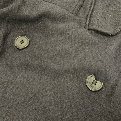 【現状渡し品】【メンズ】 Barbour バーブァー PEA COAT SHORT 61034 ピーコート ショート ジャケット アウター 144-250908-as-09-izu サイズ：46/56 カラー：ネイビー 万代Net店