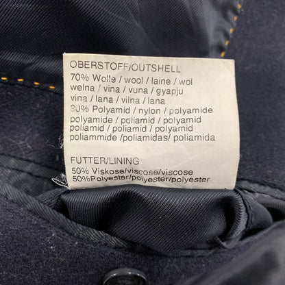 【現状渡し品】【メンズ】 Barbour バーブァー PEA COAT SHORT 61034 ピーコート ショート ジャケット アウター 144-250908-as-09-izu サイズ：46/56 カラー：ネイビー 万代Net店