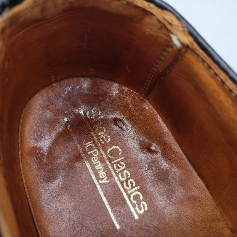 【中古品】【メンズ】 JC PENNEY SHOE CLASSICS ジェイシーペニー WINGTIP SHOES 26359012 ウイングチップ シューズ 靴 164-250915-as-10-izu サイズ：6.5 カラー：ブラウン 万代Net店