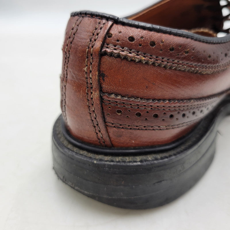 【中古品】【メンズ】 JC PENNEY SHOE CLASSICS ジェイシーペニー WINGTIP SHOES 26359012 ウイングチップ シューズ 靴 164-250915-as-10-izu サイズ：6.5 カラー：ブラウン 万代Net店