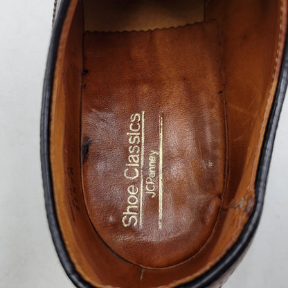 【中古品】【メンズ】 JC PENNEY SHOE CLASSICS ジェイシーペニー WINGTIP SHOES 26359012 ウイングチップ シューズ 靴 164-250915-as-10-izu サイズ：6.5 カラー：ブラウン 万代Net店