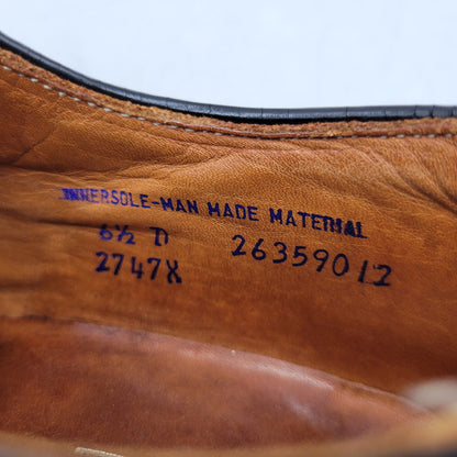 【中古品】【メンズ】 JC PENNEY SHOE CLASSICS ジェイシーペニー WINGTIP SHOES 26359012 ウイングチップ シューズ 靴 164-250915-as-10-izu サイズ：6.5 カラー：ブラウン 万代Net店