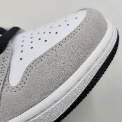 【中古美品】【メンズ】 NIKE ナイキ AIR JORDAN 1 RETRO HIGH OG 555088-126 エアジョーダン 1 レトロ ハイ OG スニーカー シューズ 靴 160-250908-as-21-izu サイズ：26.5cm カラー：WHITE/BLACK-LT SMOKE GREY 万代Net店