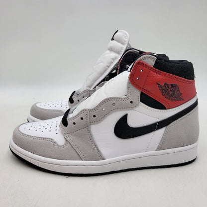 【中古美品】【メンズ】 NIKE ナイキ AIR JORDAN 1 RETRO HIGH OG 555088-126 エアジョーダン 1 レトロ ハイ OG スニーカー シューズ 靴 160-250908-as-21-izu サイズ：26.5cm カラー：WHITE/BLACK-LT SMOKE GREY 万代Net店