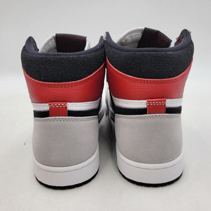 【中古美品】【メンズ】 NIKE ナイキ AIR JORDAN 1 RETRO HIGH OG 555088-126 エアジョーダン 1 レトロ ハイ OG スニーカー シューズ 靴 160-250908-as-21-izu サイズ：26.5cm カラー：WHITE/BLACK-LT SMOKE GREY 万代Net店