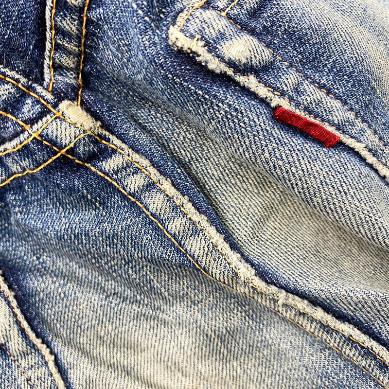 【中古品】【メンズ】 FULLCOUNT フルカウント DENIM PANTS LOT 1101 デニムパンツ レザーパッチ ジーンズ ボトムス 156-250911-as-15-izu サイズ：W30 カラー：インディゴ 万代Net店