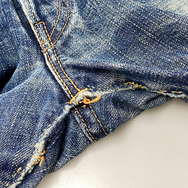 【中古品】【メンズ】 FULLCOUNT フルカウント DENIM PANTS LOT 1101 デニムパンツ レザーパッチ ジーンズ ボトムス 156-250911-as-15-izu サイズ：W30 カラー：インディゴ 万代Net店