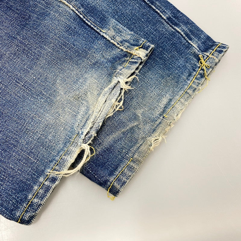 【中古品】【メンズ】 FULLCOUNT フルカウント DENIM PANTS LOT 1101 デニムパンツ レザーパッチ ジーンズ ボトムス 156-250911-as-15-izu サイズ：W30 カラー：インディゴ 万代Net店