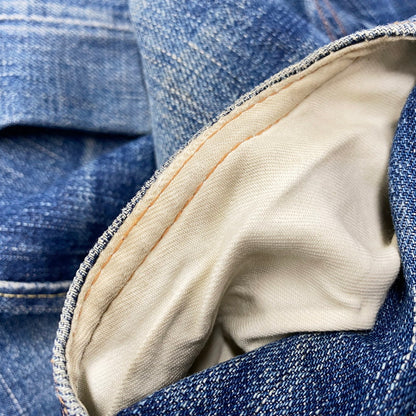 【中古品】【メンズ】 FULLCOUNT フルカウント DENIM PANTS LOT 1101 デニムパンツ レザーパッチ ジーンズ ボトムス 156-250911-as-15-izu サイズ：W30 カラー：インディゴ 万代Net店