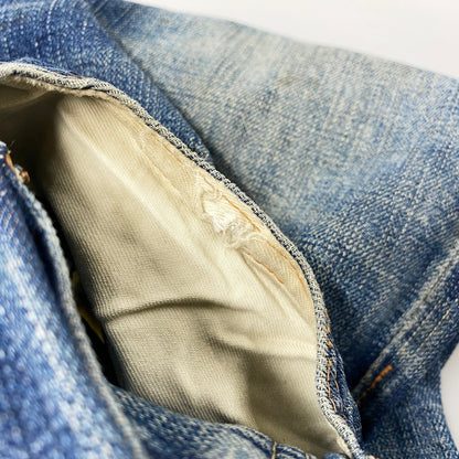 【中古品】【メンズ】 FULLCOUNT フルカウント DENIM PANTS LOT 1101 デニムパンツ レザーパッチ ジーンズ ボトムス 156-250911-as-15-izu サイズ：W30 カラー：インディゴ 万代Net店