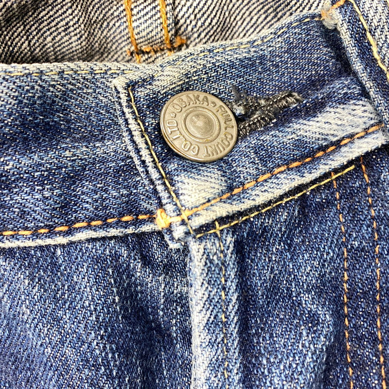 【中古品】【メンズ】 FULLCOUNT フルカウント DENIM PANTS LOT 1101 デニムパンツ レザーパッチ ジーンズ ボトムス 156-250911-as-15-izu サイズ：W30 カラー：インディゴ 万代Net店