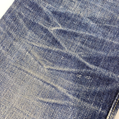 【中古品】【メンズ】 FULLCOUNT フルカウント DENIM PANTS LOT 1101 デニムパンツ レザーパッチ ジーンズ ボトムス 156-250911-as-15-izu サイズ：W30 カラー：インディゴ 万代Net店