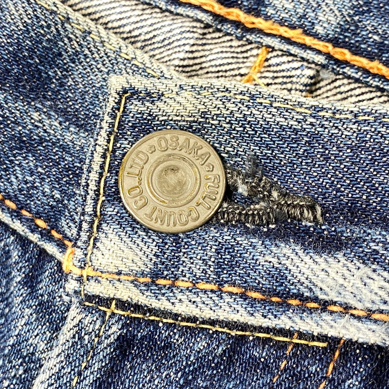 【中古品】【メンズ】 FULLCOUNT フルカウント DENIM PANTS LOT 1101 デニムパンツ レザーパッチ ジーンズ ボトムス 156-250911-as-15-izu サイズ：W30 カラー：インディゴ 万代Net店
