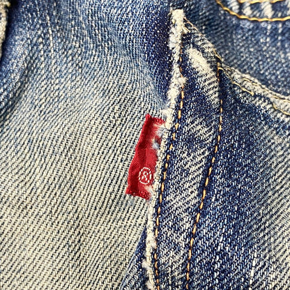 【中古品】【メンズ】 FULLCOUNT フルカウント DENIM PANTS LOT 1101 デニムパンツ レザーパッチ ジーンズ ボトムス 156-250911-as-15-izu サイズ：W30 カラー：インディゴ 万代Net店