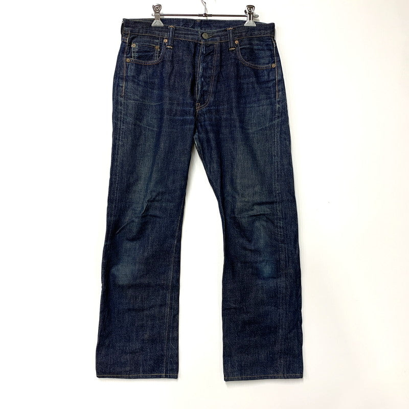 【中古品】【メンズ】 FULLCOUNT フルカウント LOT 1108 レザーパッチ DENIM PANTS ジーンズ ズボン ボトムス 156-250908-km-03-izu サイズ：31 カラー：インディゴ 万代Net店