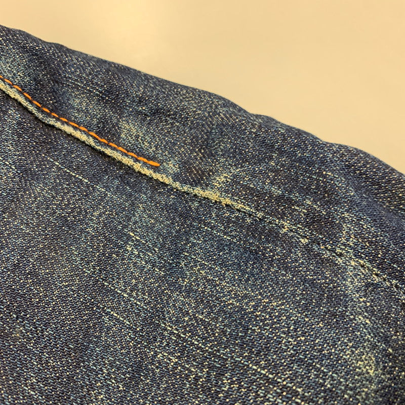 【中古品】【メンズ】 FULLCOUNT フルカウント LOT 1108 レザーパッチ DENIM PANTS ジーンズ ズボン ボトムス 156-250908-km-03-izu サイズ：31 カラー：インディゴ 万代Net店